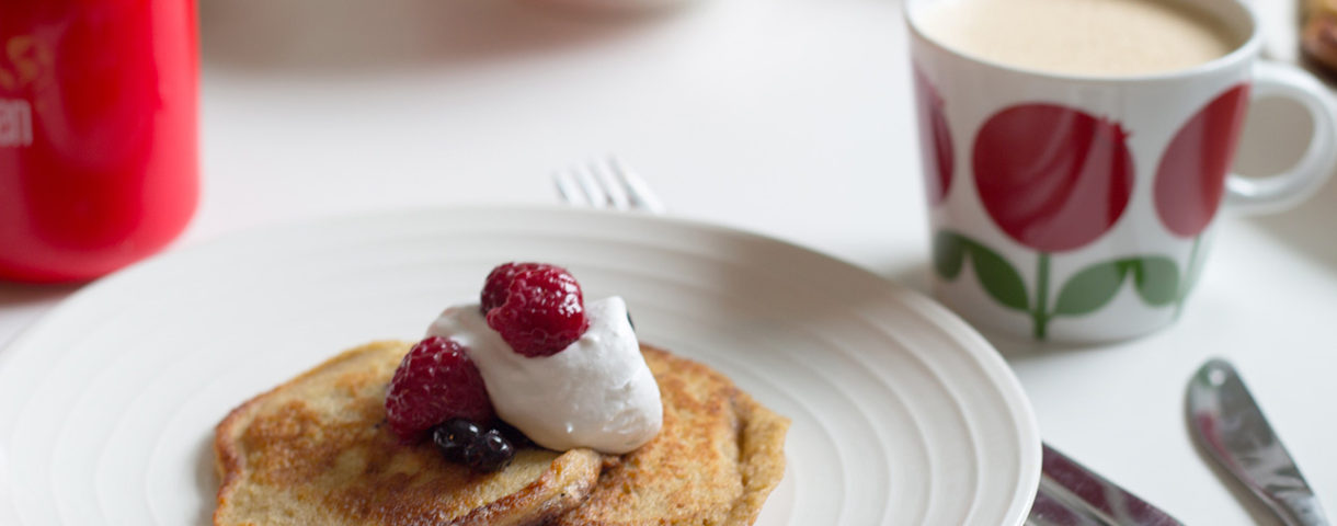 Mejerifria amerikanska pannkakor