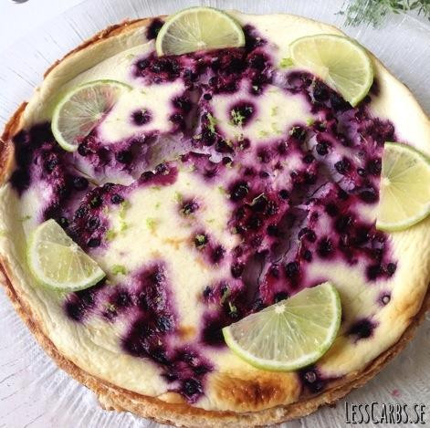 LCHF cheesecake med lime