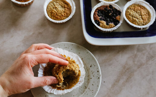Glutenfria havremuffins