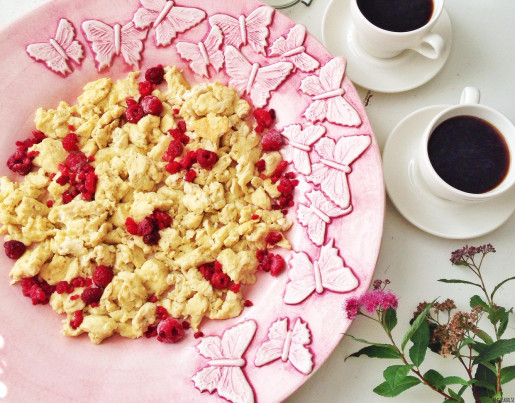 Scrambled kardemummapannkaka