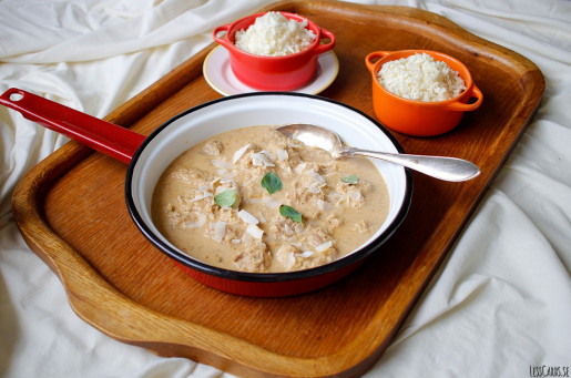 Indisk kyckling med kokos- och chili