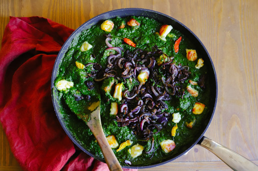 Palak paneer