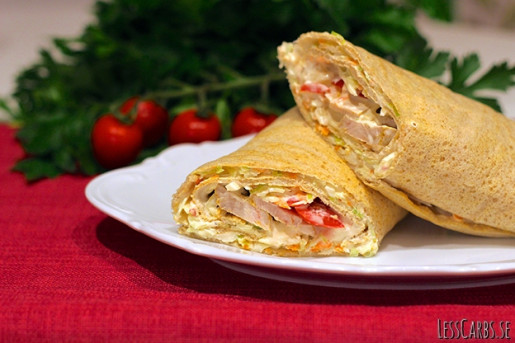 Kycklingwraps (med pizzabotten)