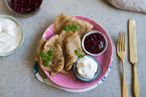 veganska pannkakor