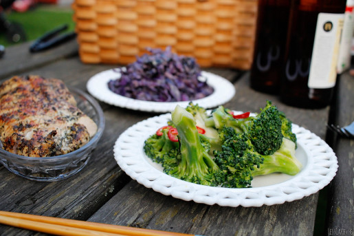 Broccoli- och kokossallad
