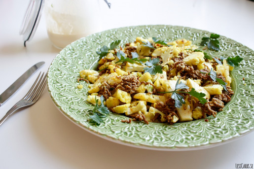 Currypanna med alioli