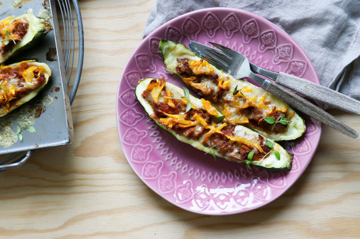 fylld zucchini