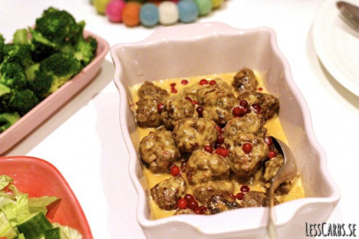 Köttbullar med enbär