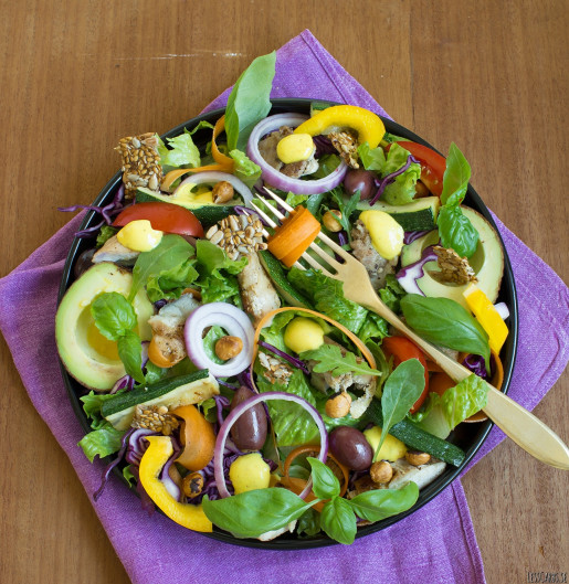 kycklinsallad