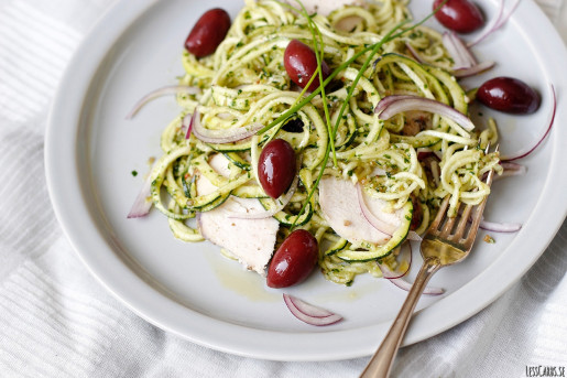 pesto-zoodles