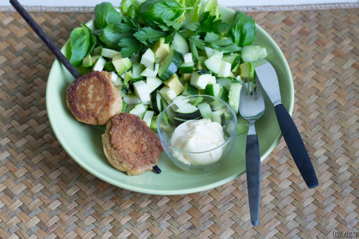 tonfiskkakor-sallad