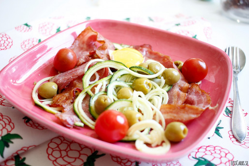 Zoodles carbonara